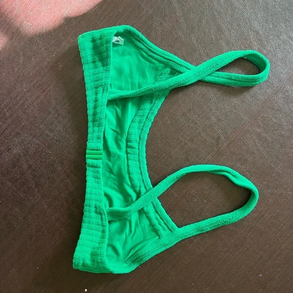 Green Ribbed Two-Piece Set - Picture 10 of 10